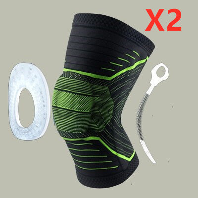 Knee Patella Protector Brace Silicone Spring Knee Pad Knee Patella Protector Brace Silicone Spring Knee Pad